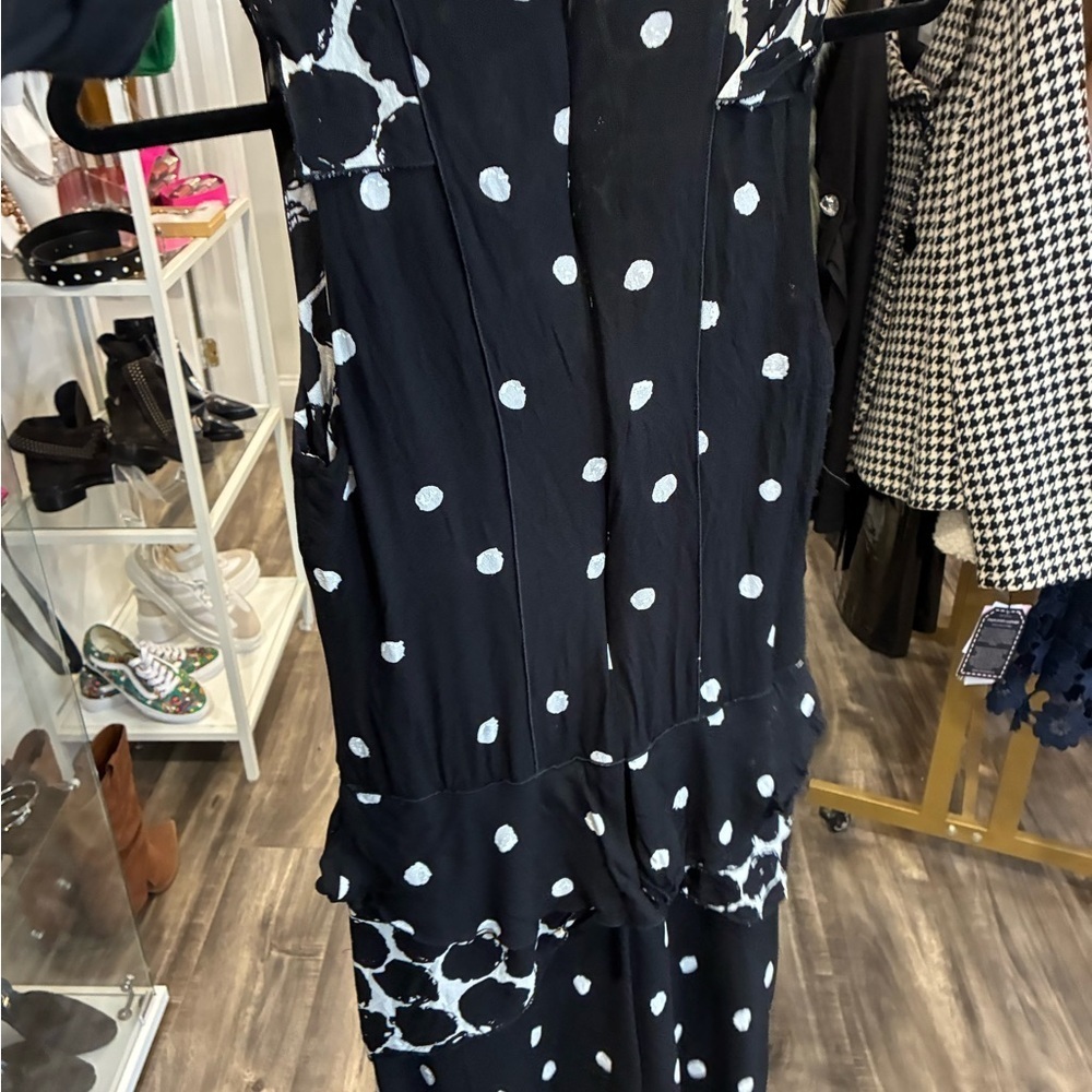 Proenza Schouler black and white spotted dress - Picture 4 of 5